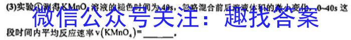 江西省2023年初中学业水平练习（一）化学