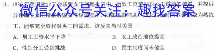 河南省驻马店市2023年学业质量检测试卷（九年级）政治~