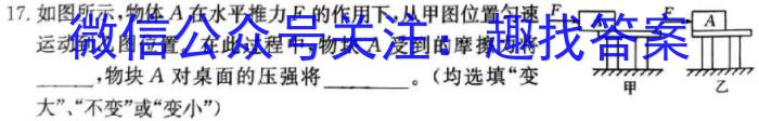 2023年湖南新高考教学教研联盟高二5月联考q物理