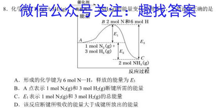 2023届福建省漳州市高中毕业班第四次教学质量检测化学