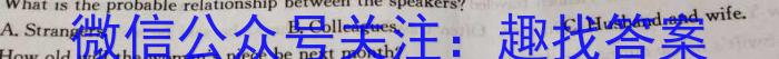 师大名师金卷2023年陕西省初中学业水平考试（八）英语