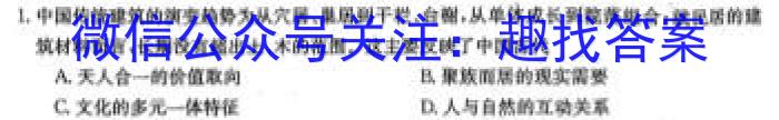2023云南三校高考备考实用性联考卷(七)历史