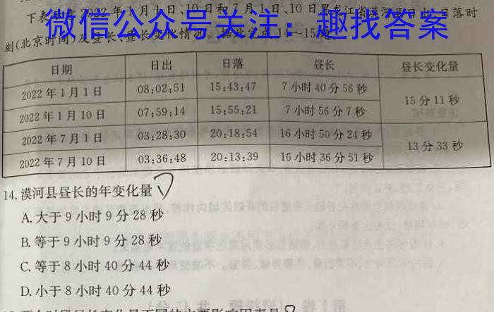 2023年先知冲刺猜想卷 老高考(二)政治1