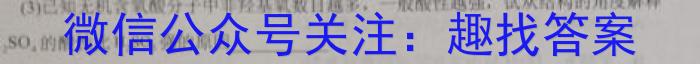 2023年安徽省初中学业水平考试 冲刺(一)化学