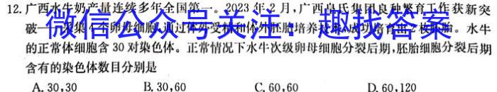 2023年山东省高三年级5月联考生物