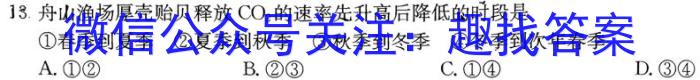 辽宁省部分重点高中协作体高三第二次模拟考试地理.
