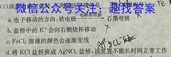 2023年湖南省普通高中学业水平合格性考试高一仿真试卷(专家版六)化学