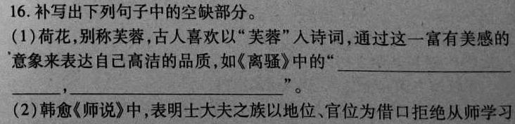 山东中学联盟2023届高考考前热身押题(5月)语文答案试题(更新中)