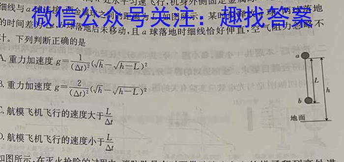 2023年普通高等学校招生伯乐马押题考试(三)物理`