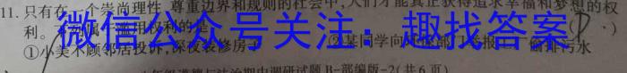 2023年陕西省初中学业水平考试·信息猜题卷（B）地.理