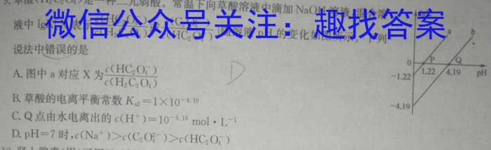 鄂东南省级示范高中教育教学改革联盟学校2023年五月高三模拟考化学