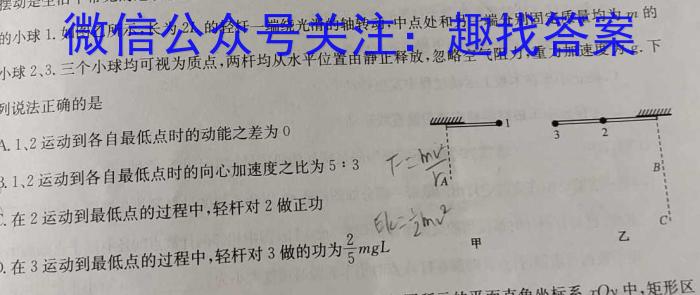 佩佩教育2023年普通高校招生考试四大名校名师团队猜题卷bz物理
