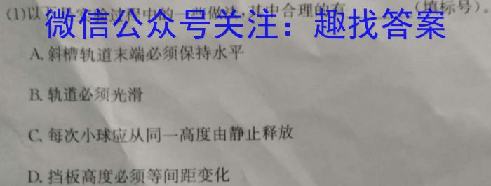 湖南省2023届高三全真模拟适应性考试l物理