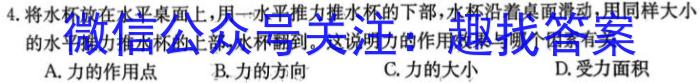 2023年吉林大联考高三年级5月联考（517C）物理`