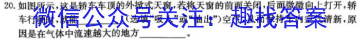 2023年辽宁抚顺大联考高二年级5月联考（23-451B）.物理