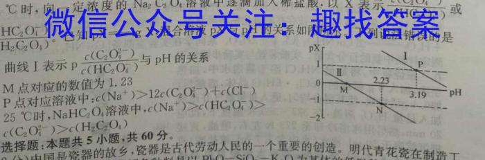 2023年河北大联考高三年级5月联考（578C·HEB）化学