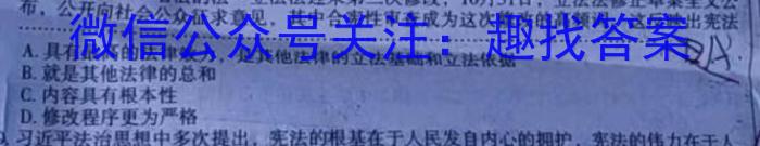 安师联盟·安徽省2023年中考仿真极品试卷（二）地理.