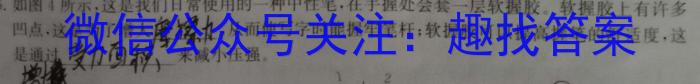 2023年安徽省初中毕业学业考试模拟仿真试卷(四)物理`