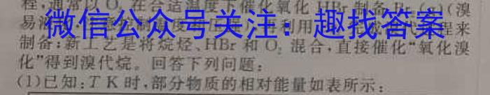 2023届中考导航总复习·模拟·冲刺·二轮模拟卷(四)4化学