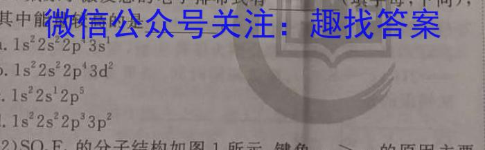 2023年普通高等学校招生伯乐马押题考试（二）化学