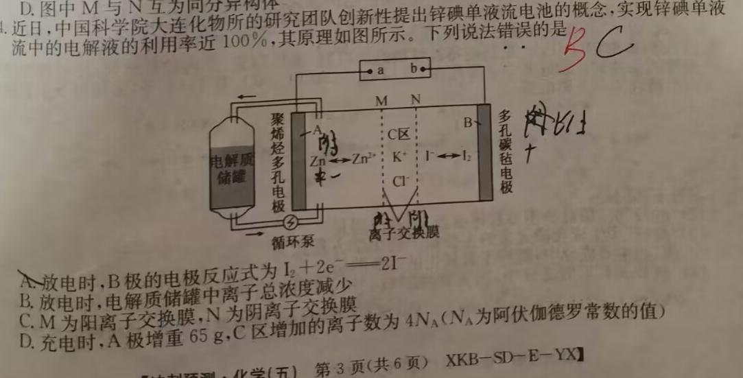 2023年陕西省初中学业水平考试冲刺卷化学