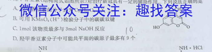 2023年安徽省中考信息押题卷(二)化学