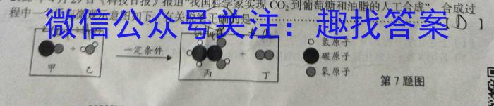 天一大联考 2024-2023学年高三考前模拟考试化学