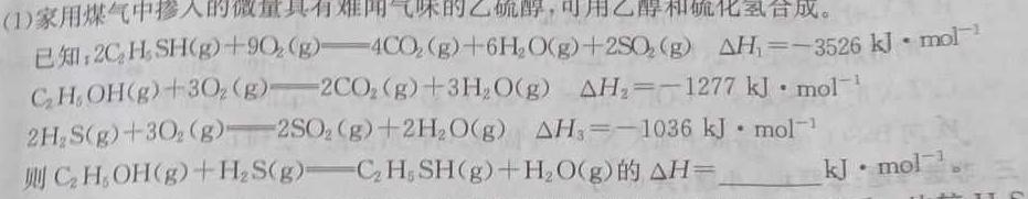 2023年陕西省初中学业水平考试冲刺卷化学