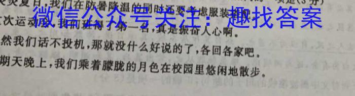 泉州市2023届普通高中毕业班适应性练习卷(2023.5)语文