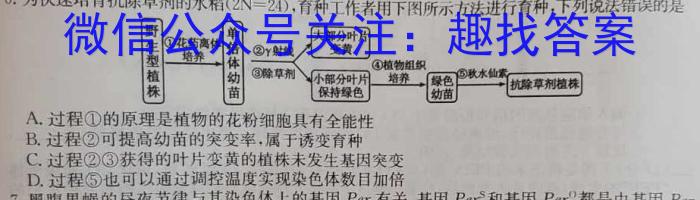 山西省2023年中考权威预测模拟试卷(五)生物