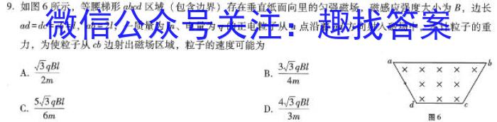 天一大联考 2022-2023学年高二阶段性测试(四)物理`