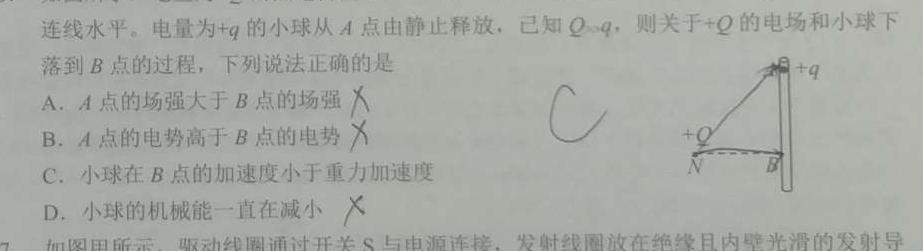 2023年陕西省初中学业水平考试信息卷(C)-物理