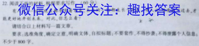 2023年辽宁抚顺大联考高二年级5月联考（23-451B）语文