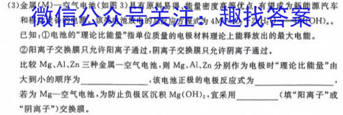 新时代NT名校联合体2024-2023学年高二第二学期期中考试化学