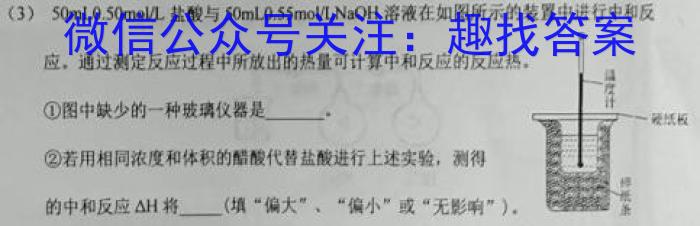 江淮教育联盟2023年春季九年级第二次联考化学