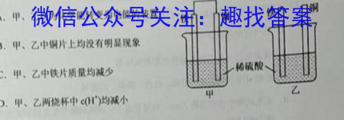 昆明市2023届“三诊一模”高考模拟考试（5月）化学