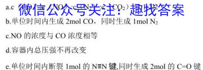 2023年陕西省初中学业水平考试·信息猜题卷（B）化学