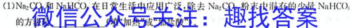 2023年商洛市第三次高考模拟检测试卷（23-432C）化学