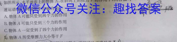 江西省2024届八年级《学业测评》分段训练（七）f物理