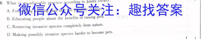 （二轮）名校之约·中考导向总复习模拟样卷（九）英语