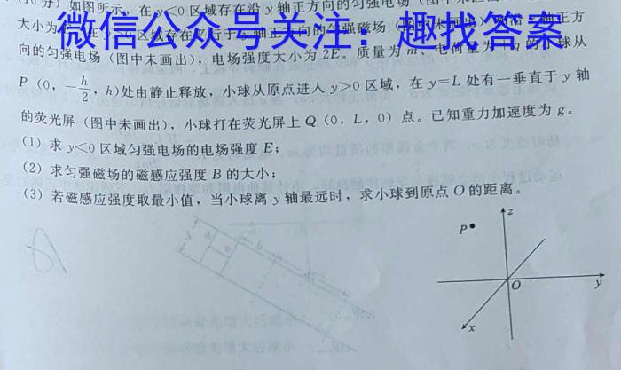 2022-2023学年湖北省高二试卷5月联考(23-455B)物理`