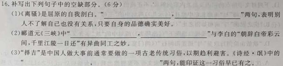 [沧州二模]沧州市2023届高三届级调研性模拟考试(5月)地理试题试题(更新中)