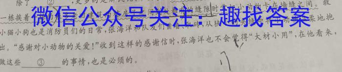 河南省2022～2023学年高一下学期6月“双新”大联考语文