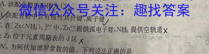 武昌区2023届高三5月质量检测化学