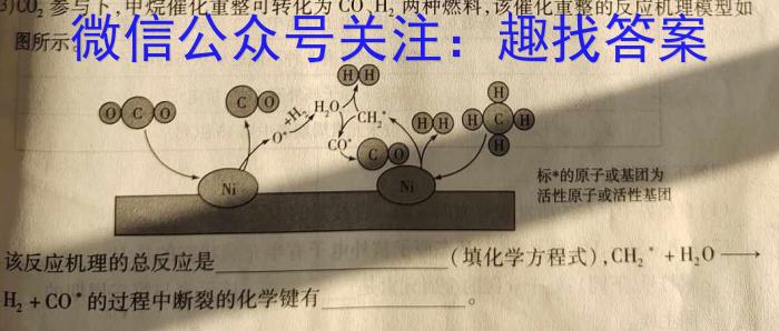 2023年商洛市第三次高考模拟检测试卷（23-432C）化学