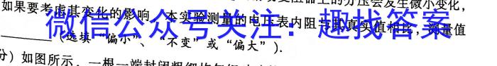 2023年昆明一中、银川一中高三联合考试二模(5月)(新教材)z物理