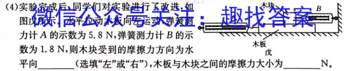 2023年安徽省初中学业水平考试冲刺试卷（三）.物理