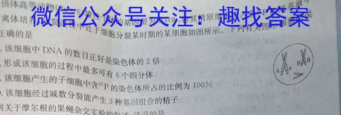 湘潭四模 湘潭市2023届高三高考适应性模拟考试四生物
