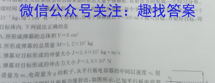 2023年百万大联考高三年级5月联考物理`