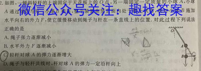 温州市普通高中2023届高三第三次适应性考试(2023.5)q物理